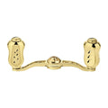 RL - Angelrollentuning - Gomexus BFS Aluminium Handle Titanium Knobs – Ultraleicht & Präzise - Handle - Gold - 90 mm - 7x4 mm
