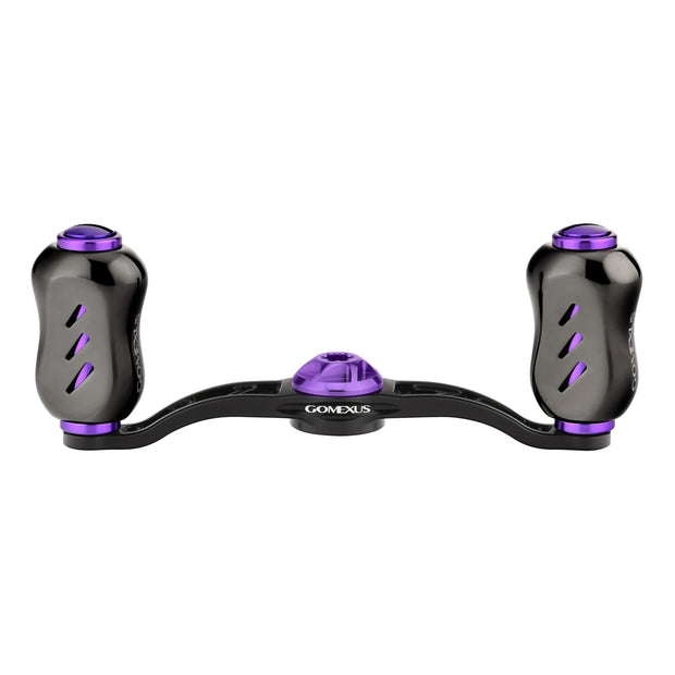 RL - Angelrollentuning - Gomexus BFS Aluminium Handle Titanium Knobs – Ultraleicht & Präzise - Handle - Lila - 90 mm - 7x4 mm