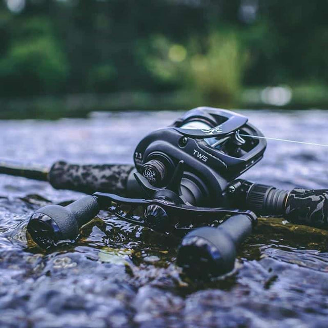 RL - Angelrollentuning - Gomexus Crank 120mm Handle TPE Knobs – Mehr Grip & Kontrolle - Handle - Schwarz - 120 mm - 7x4 mm