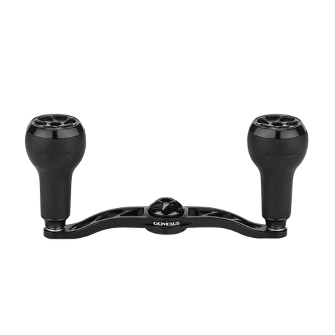 RL - Angelrollentuning - Gomexus Crank 120mm Handle TPE Knobs – Mehr Grip & Kontrolle - Handle - Schwarz - 120 mm - 7x4 mm