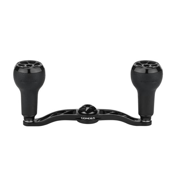RL - Angelrollentuning - Gomexus Crank 120mm Handle TPE Knobs – Mehr Grip & Kontrolle - Handle - Schwarz - 120 mm - 7x4 mm