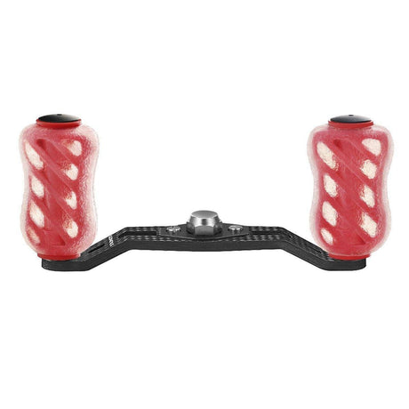 Gomexus Crank 95mm Carbon Handle mit 20mm Finesse Touch Knobs (8x5mm)-Handle-Gomexus-Rot-RL-Angelrollentuning
