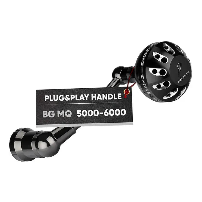 Poignée Puissance Gomexus Noire/Rouge – Pour Moulinet Shimano Et Daiwa – Neuf