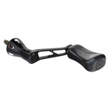 Der Gomexus Super Duralumin 35-mm-Griff mit 21-mm-Verbundknopf von Gomexus verfügt über ein leichtes, aerodynamisches Design mit einem verstellbaren Arm, einem Verbundknopf an einem Ende und robuster Montagehardware am anderen.