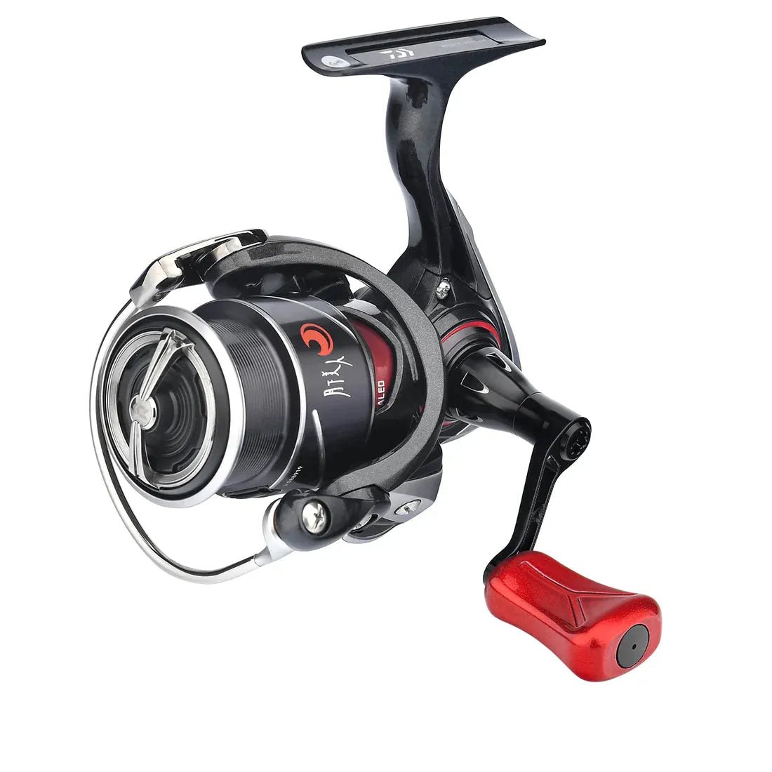 Eine Nahaufnahme des 35-mm-Griffs Gomexus Super Duralumin mit einem 21-mm-Verbundknauf von Gomexus, schräg auf weißem Hintergrund dargestellt.