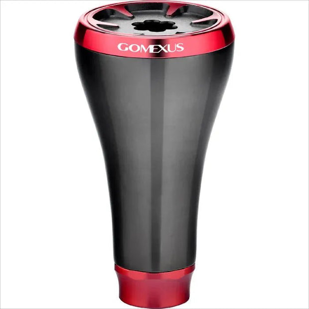 RL - Angelrollentuning - Gomexus T20 mm Titanium Knob - Knob - Schwarz | Rot - 