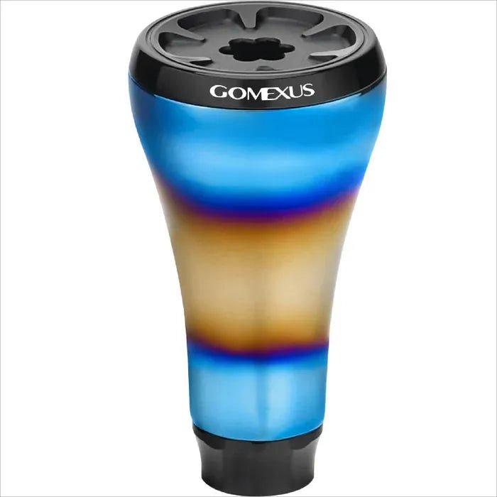 RL - Angelrollentuning - Gomexus T20 mm Titanium Knob - Knob - Titanium | Schwarz - 