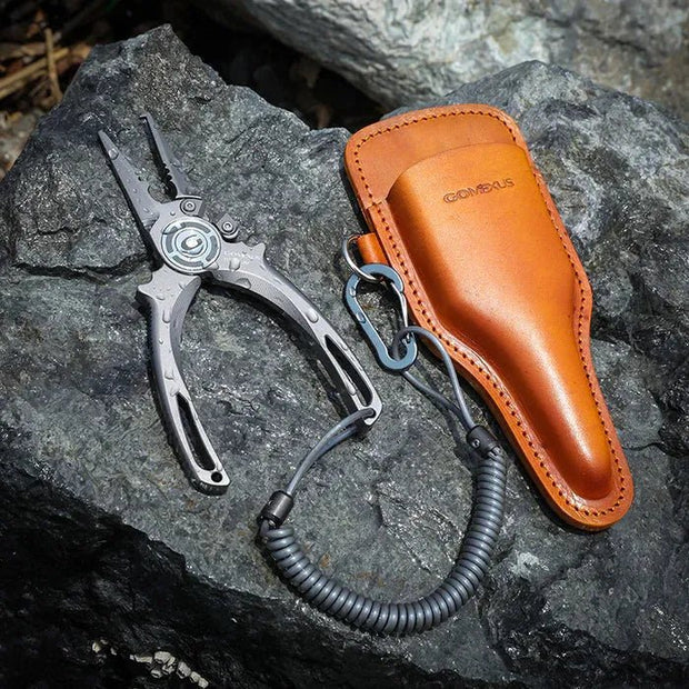 RL - Angelrollentuning - Gomexus Zange X Titanium Fishing Pliers - 