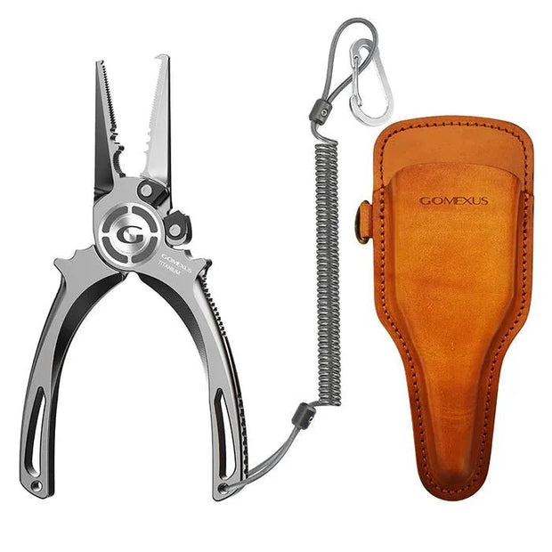 RL - Angelrollentuning - Gomexus Zange X Titanium Fishing Pliers - 