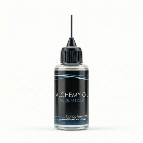 RL - Angelrollentuning - Hedgehog Studio Alchemy Oil Medium Light Rollenöl - Rollenöl - 