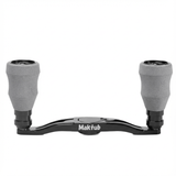 RL - Angelrollentuning - Maktub EVA - Griffhüllen Grau | 2 Stück - 25 mm - 