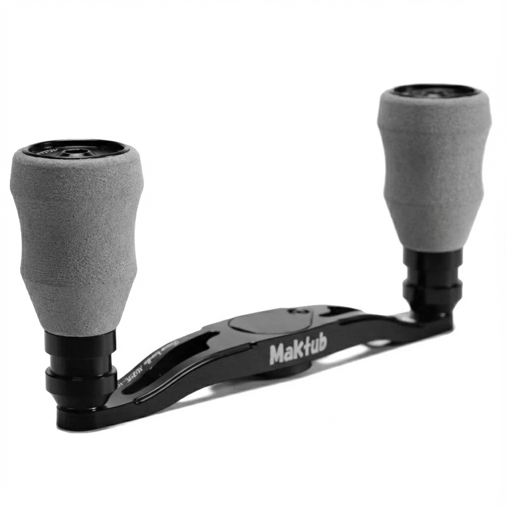 RL - Angelrollentuning - Maktub EVA - Griffhüllen Grau | 2 Stück - 25 mm - 