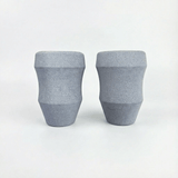 RL - Angelrollentuning - Maktub EVA - Griffhüllen Grau | 2 Stück - 25 mm - 