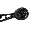 RL - Angelrollentuning - Maktub Power Handle 100 mm aus super Duraluminium mit 25 mm EVA Knobs für Shimano & Daiwa Baitcaster - 7x4 mm - 