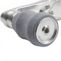 RL - Angelrollentuning - Maktub Power Handle 100mm mit 25 mm EVA Knobs - 7x4 mm - Silber - 
