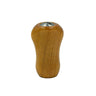 RL - Angelrollentuning - Premium Naturholz Small Gourd Knob - Yaku Cedar - Matt - 