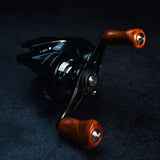 RL - Angelrollentuning - Premium Naturholz Small Gourd Knob - Amboyna - Matt - 