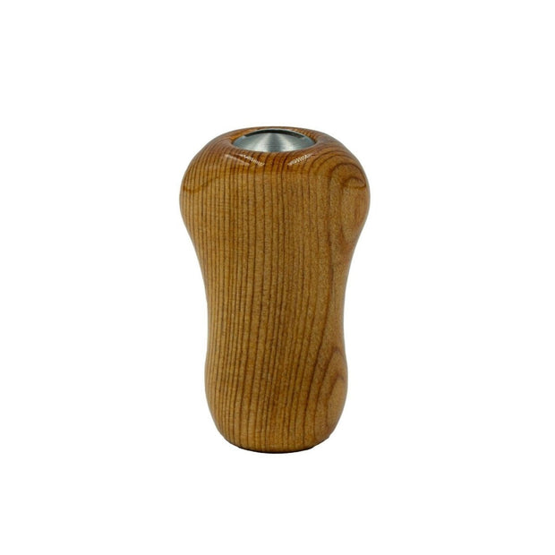 RL - Angelrollentuning - Premium Naturholz Small Gourd Knob - Yaku Cedar - Glänzend - 