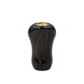 RL - Angelrollentuning - Premium Naturholz Small Gourd Knob - Ebony - Glänzend - 