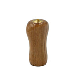 RL - Angelrollentuning - Premium Naturholz Small Gourd Knob - Yaku Cedar - Glänzend - 