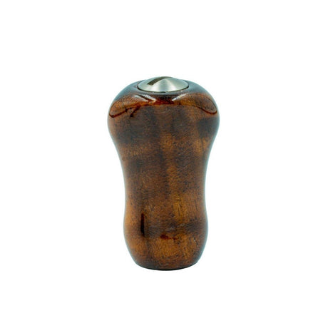 RL - Angelrollentuning - Premium Naturholz Small Gourd Knob - Claro Walnut - Glänzend - 
