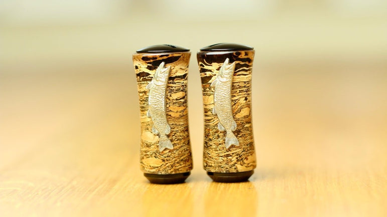 RL - Angelrollentuning - Custom Knob Kork| Handcrafted - Hecht - 