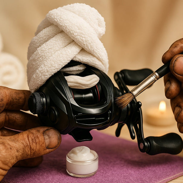 RL - Angelrollentuning - Baitcaster Wartung – Professioneller Rollenservice mit Ultraschallreinigung, Premiumöl & Spezialfett - Wartung - 