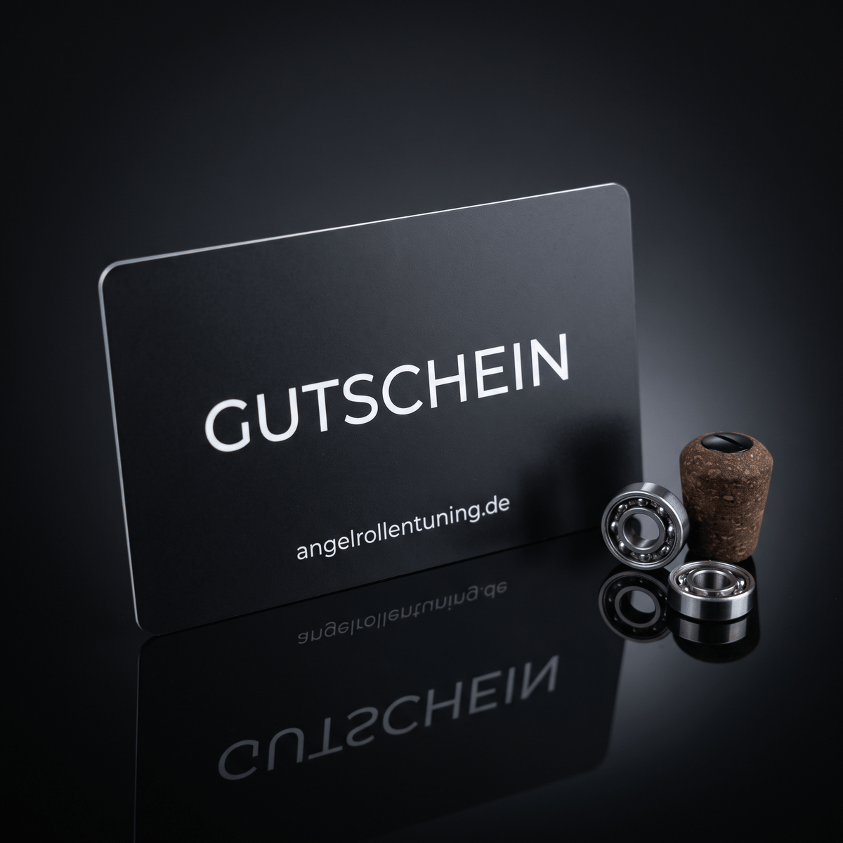 Gutschein für Angler, einlösbar für Lager, Kurbeln, Knobs und Rollenwartung