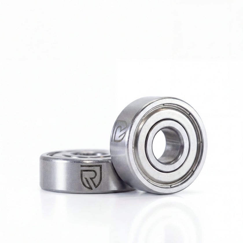 RL - Angelrollentuning - RL - TNG Edelstahl Kugellager Set | ABEC 5 | Shimano | 5x11x4 | 3x10x4 - Bundle - 