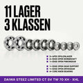 RL - Angelrollentuning - RL - TNG Komplett Kugellager Tuning Kit für Daiwa 25 Steez Limited CT SV TW 70 - BC Kugellager - 