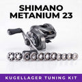 RL-Angelrollentuning- RL-TNG Komplett Kugellager Tuning Kit für Shimano 23 Metanium - BC Kugellager - 