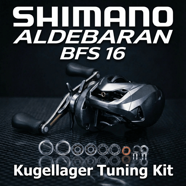 RL - Angelrollentuning - RL - TNG Komplett Kugellager Tuning Kit für Shimano Aldebaran BFS 16 - BC Kugellager - 