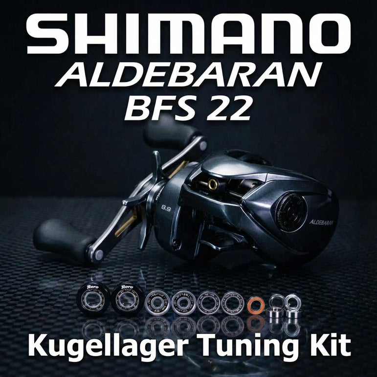 RL - Angelrollentuning - RL - TNG Komplett Kugellager Tuning Kit für Shimano Aldebaran BFS 22 - BC Kugellager - 