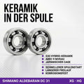 RL - Angelrollentuning - RL - TNG Komplett Kugellager Tuning Kit für Shimano Aldebaran DC 31 - BC Kugellager - 