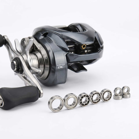 RL - Angelrollentuning - RL - TNG Komplett Kugellager Tuning Kit für Shimano Aldebaran DC 31 - BC Kugellager - 
