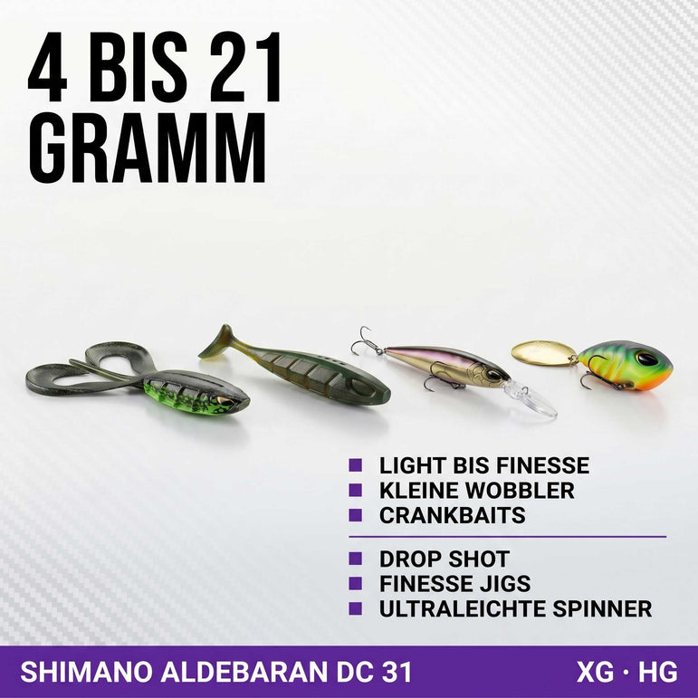 RL - Angelrollentuning - RL - TNG Komplett Kugellager Tuning Kit für Shimano Aldebaran DC 31 - BC Kugellager - 