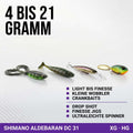 RL - Angelrollentuning - RL - TNG Komplett Kugellager Tuning Kit für Shimano Aldebaran DC 31 - BC Kugellager - 