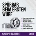 RL-Angelrollentuning- RL-TNG APEX Spulenlager Set für Daiwa Alphas - ALPHAS 25 BF TW - 