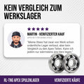 RL-Angelrollentuning- RL-TNG APEX Spulenlager Set für Daiwa Alphas - ALPHAS 25 BF TW - 