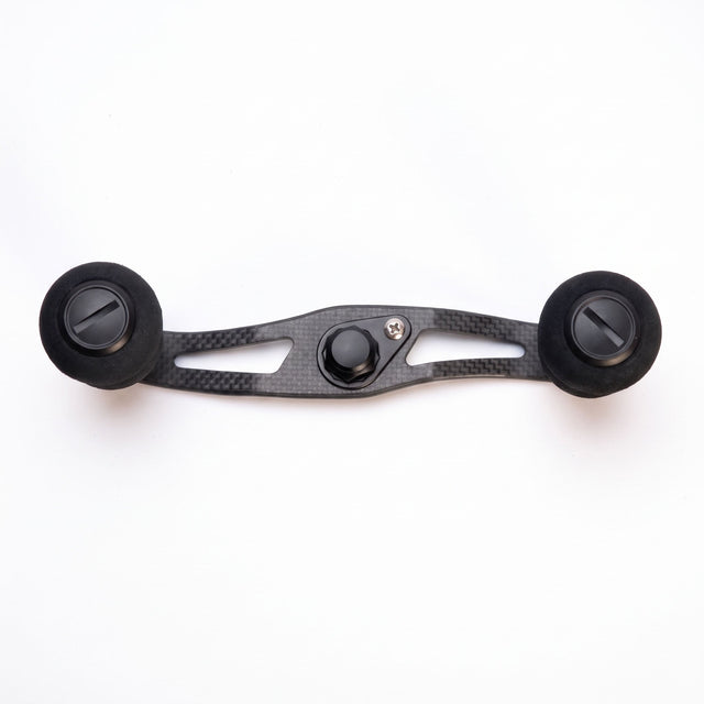 RL-Angelrollentuning- RL-TNG DRG 95 Carbon Handle mit OCT EVA Knobs - Handle-Schwarz-7x4 mm-