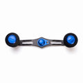 RL-Angelrollentuning- RL-TNG EGL 95 Carbon Handle mit OCT EVA Knobs - Handle-Blau-7x4 mm-
