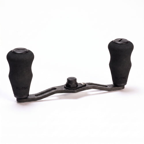 RL-Angelrollentuning- RL-TNG EGL 95 Carbon Handle mit OCT EVA Knobs - Handle-Schwarz-7x4 mm-