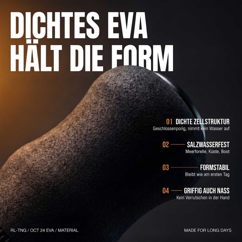 RL - Angelrollentuning - RL - TNG OCT 24 EVA Knob - Knob - Schwarz - 