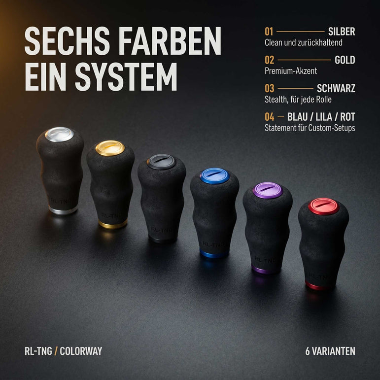 RL - Angelrollentuning - RL - TNG OCT 24 EVA Knob - Knob - Schwarz - 