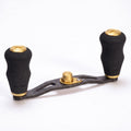 RL-Angelrollentuning- RL-TNG TGR 95 Carbon Handle mit OCT EVA Knobs - Handle-Gold-7x4 mm-