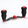 RL-Angelrollentuning- RL-TNG TGR 95 Carbon Handle mit OCT EVA Knobs - Handle-Rot-7x4 mm-