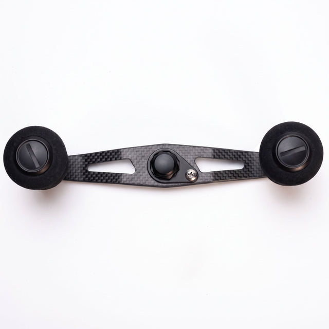 RL-Angelrollentuning- RL-TNG TGR 95 Carbon Handle mit OCT EVA Knobs - Handle-Schwarz-7x4 mm-