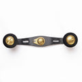 RL-Angelrollentuning- RL-TNG WLF 95 Carbon Handle mit OCT EVA Knobs - Handle-Gold-7x4 mm-