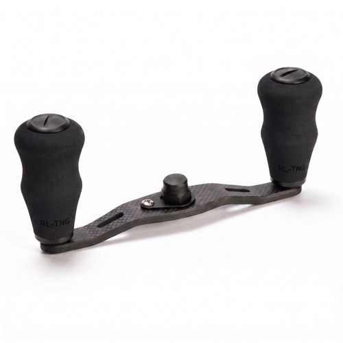 RL-Angelrollentuning- RL-TNG WLF 95 Carbon Handle mit OCT EVA Knobs - Handle-Schwarz-7x4 mm-