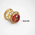 RL - Angelrollentuning - BFS Light Titanium Spule RX24 | 21, 20, 19 Steez CT SV | 19 Alphas CT SV | 19 Millionaire CT SV - Spule - Lila - 